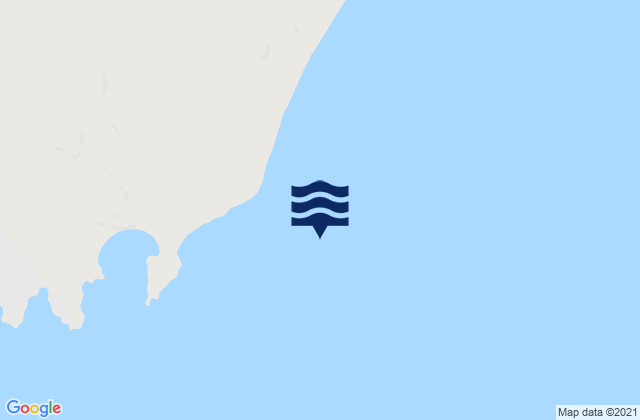 Mapa da tábua de marés em Kigul Island, United States