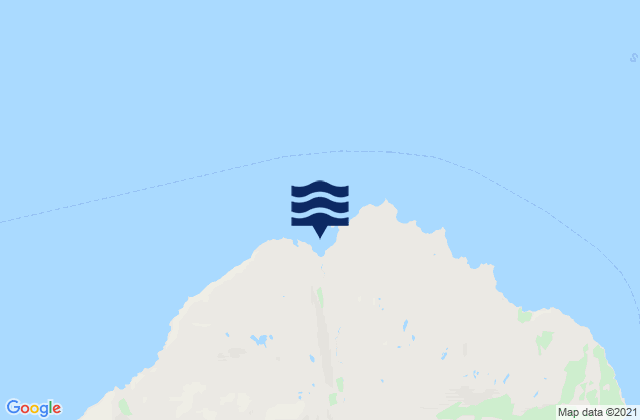 Mapa da tábua de marés em Kilmory Bay, United Kingdom