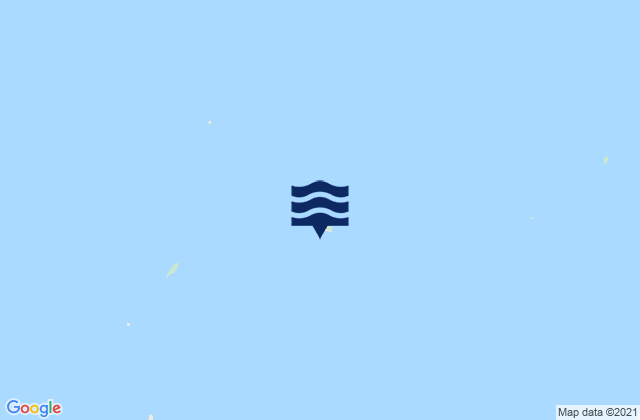 Mapa da tábua de marés em Large Island, Australia