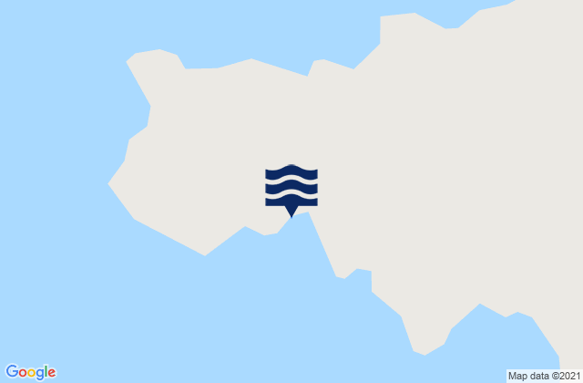 Mapa da tábua de marés em Lash Bay, United States