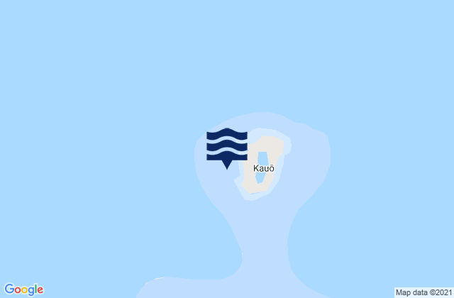 Mapa da tábua de marés em Laysan Island, United States