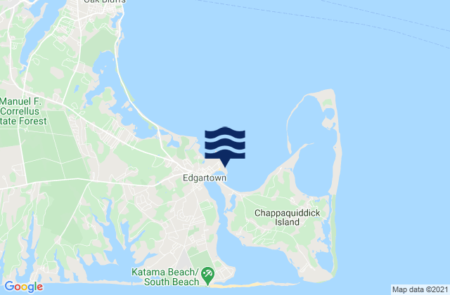 Mapa da tábua de marés em Lighthouse Beach, United States