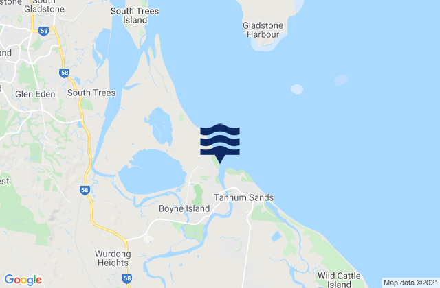 Mapa da tábua de marés em Lilleys Beach, Australia