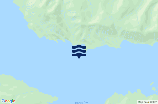 Mapa da tábua de marés em Lindenberg Head, United States