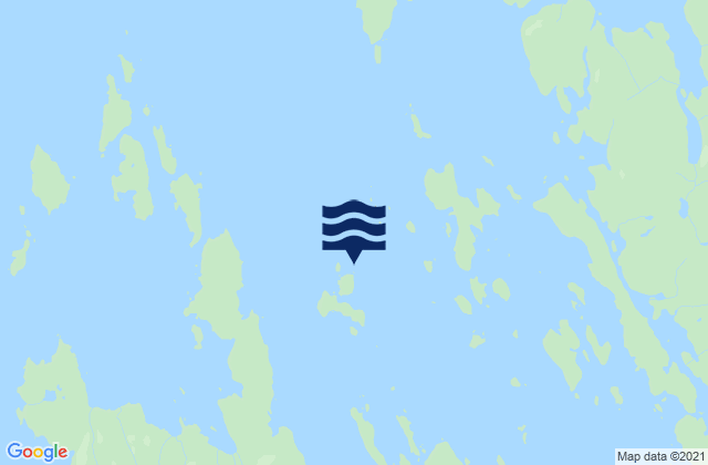 Mapa da tábua de marés em Lisa Point, United States