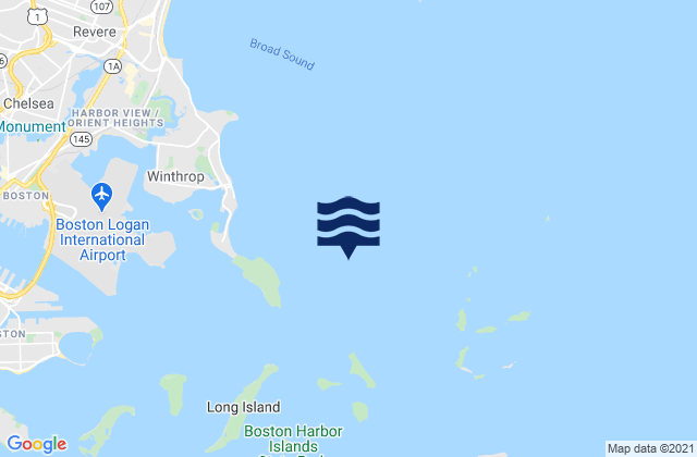 Mapa da tábua de marés em Lovell Island 1.3nm north of, United States