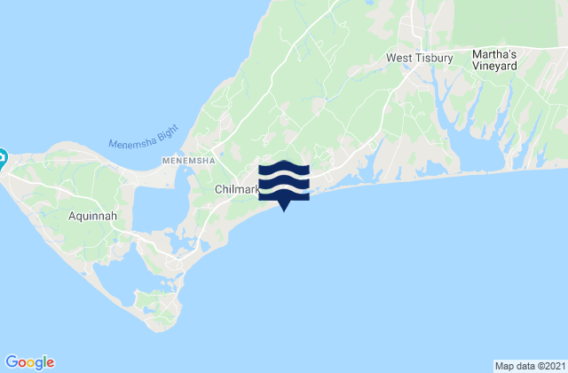 Mapa da tábua de marés em Lucy Vincent Beach, United States