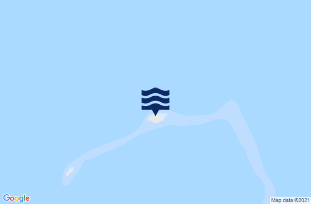 Mapa da tábua de marés em Makur, Micronesia