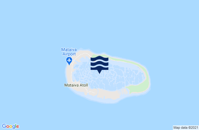 Mapa da tábua de marés em Mataiva, French Polynesia
