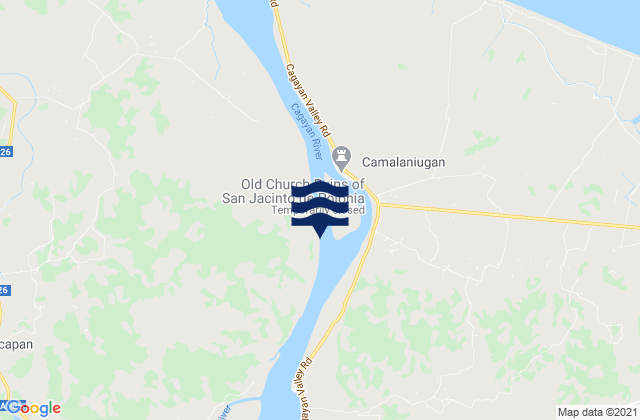 Mapa da tábua de marés em Maxingal, Philippines