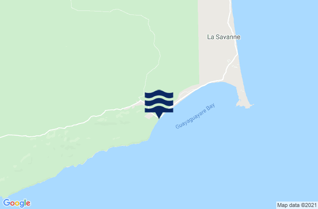 Mapa da tábua de marés em Mayaro, Trinidad and Tobago