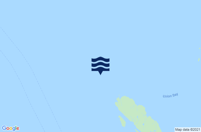 Mapa da tábua de marés em McHenry Ledge, United States