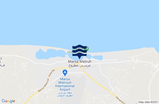Mapa da tábua de marés em Mersa Matruh, Egypt