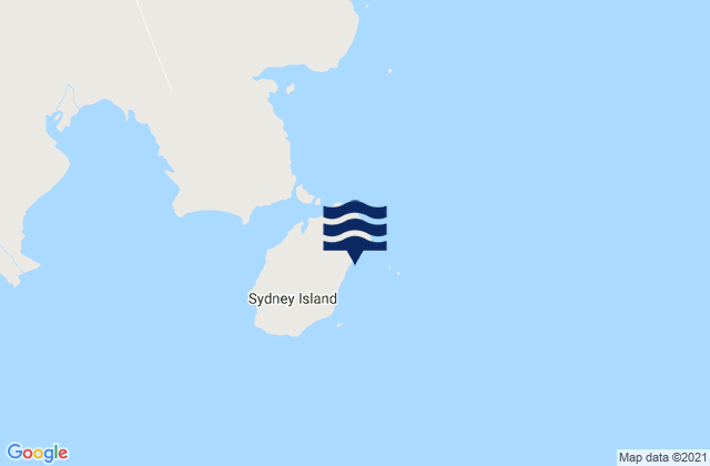 Mapa da tábua de marés em Mornington, Australia