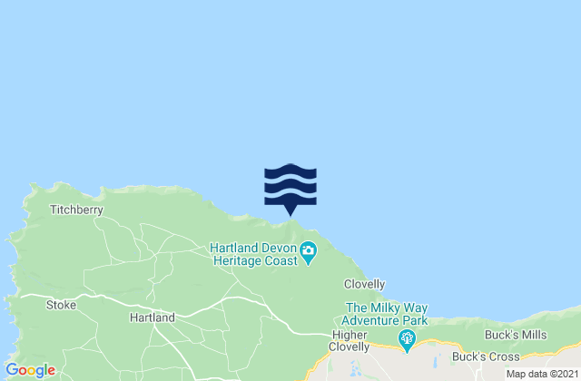 Mapa da tábua de marés em Mouthmill Beach, United Kingdom