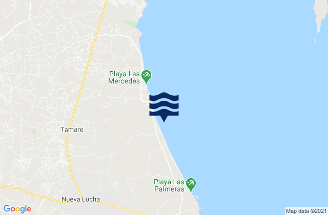 Mapa da tábua de marés em Municipio Maracaibo, Venezuela