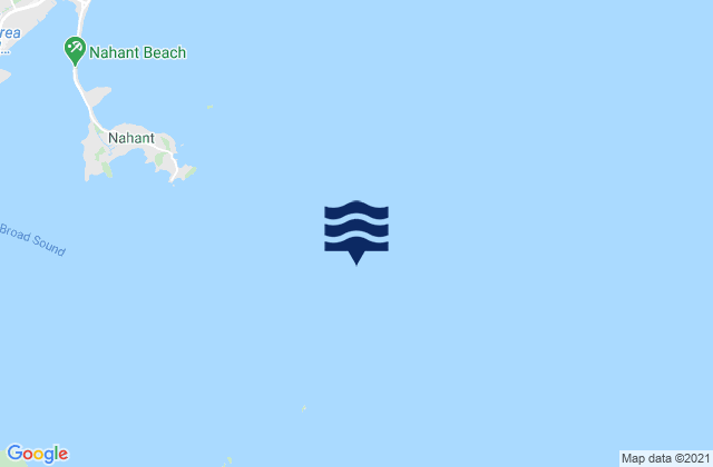 Mapa da tábua de marés em Nahant 1 n.mi. SE of East Point, United States