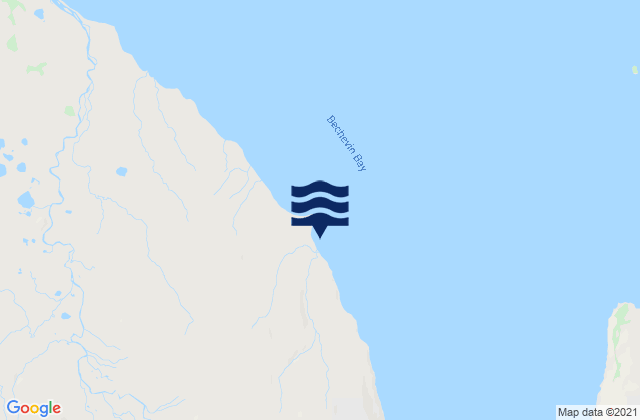 Mapa da tábua de marés em Neumans Cove, United States