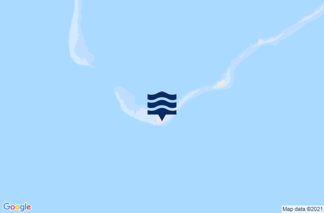 Mapa da tábua de marés em Nomwin, Micronesia