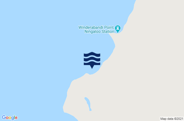 Mapa da tábua de marés em Norwegian Bay, Australia