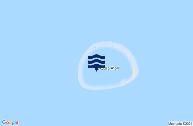 Mapa da tábua de marés em Nukuoro Municipality, Micronesia