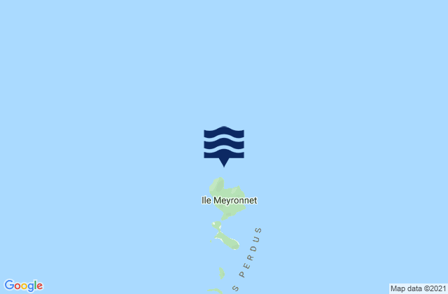 Mapa da tábua de marés em Pearson Island, Australia
