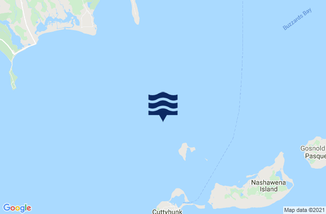Mapa da tábua de marés em Penikese Island 0.8 mile northwest of, United States