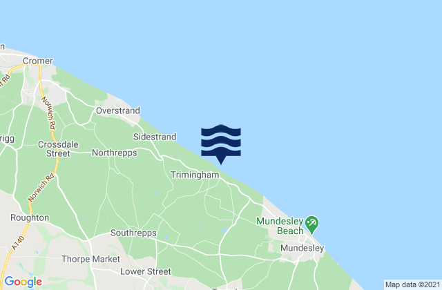 Mapa da tábua de marés em Petit Port, United Kingdom
