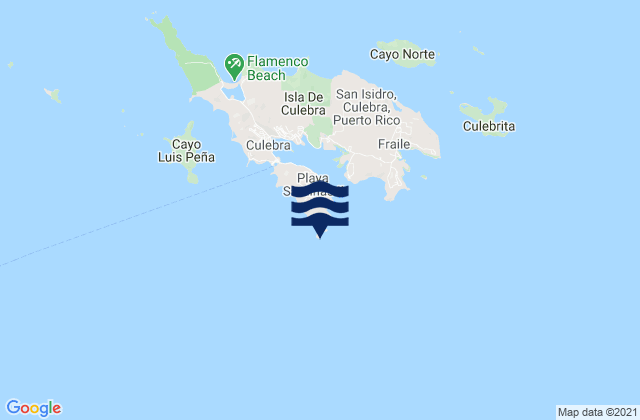Mapa da tábua de marés em Playa Sardinas II Barrio, Puerto Rico