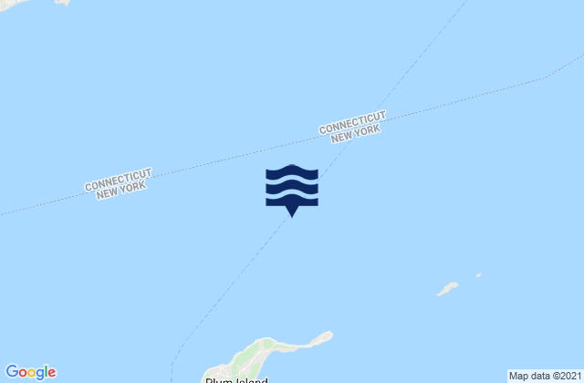 Mapa da tábua de marés em Plum Island 3nm. North of Buoy PI, United States