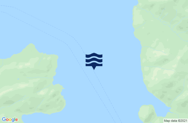 Mapa da tábua de marés em Point Arden, United States