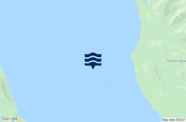 Mapa da tábua de marés em Point Sherman WSW of, United States
