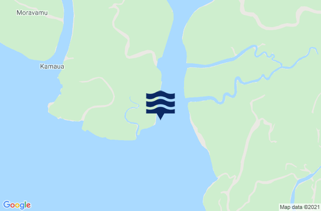 Mapa da tábua de marés em Port Romilly, Papua New Guinea