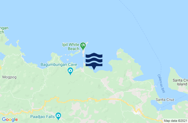 Mapa da tábua de marés em Province of Marinduque, Philippines