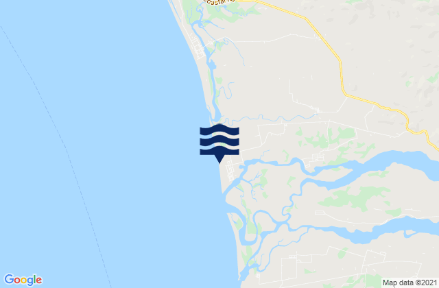 Mapa da tábua de marés em Province of Mindoro Occidental, Philippines