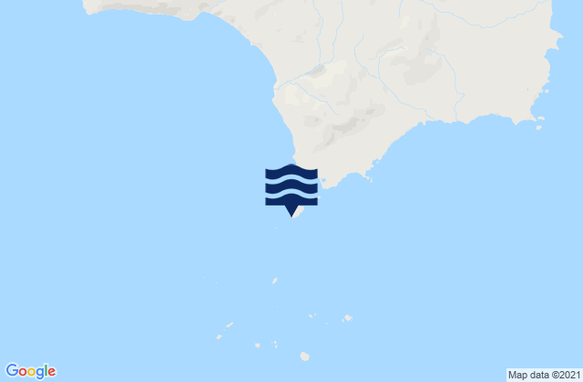 Mapa da tábua de marés em Puale Bay, United States