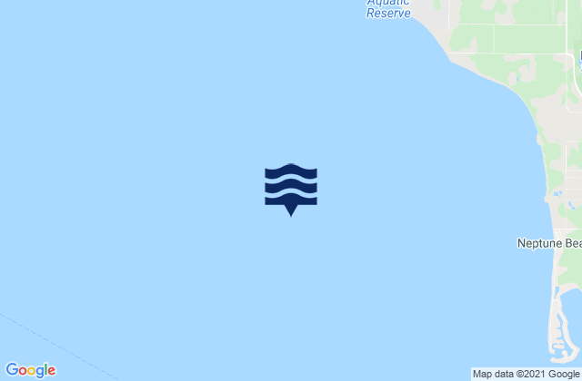 Mapa da tábua de marés em Puffin Island Light 4.8 miles north of, United States