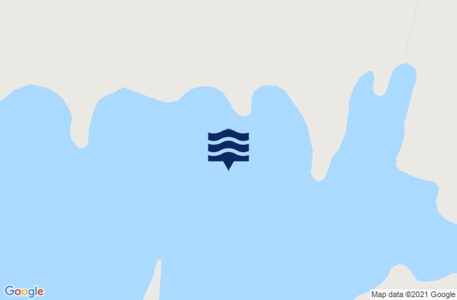 Mapa da tábua de marés em Pukhovy Bay, Russia