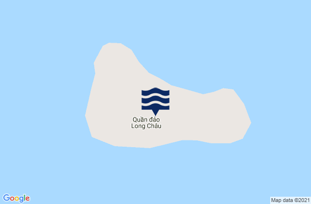 Mapa da tábua de marés em Quần Đảo Long Châu, Vietnam