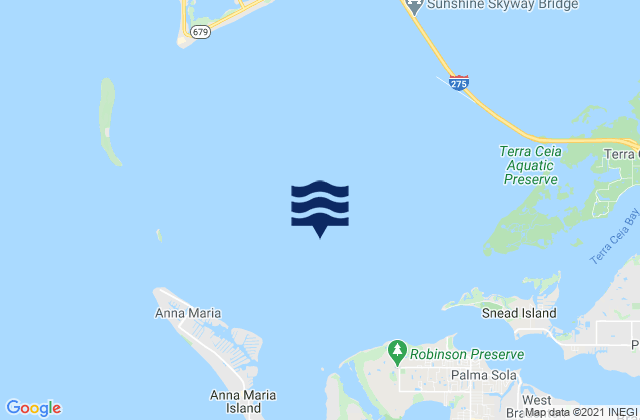 Mapa da tábua de marés em Rattlesnake Key 3.1 miles west of, United States