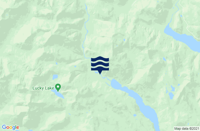 Mapa da tábua de marés em Regional District of Alberni-Clayoquot, Canada