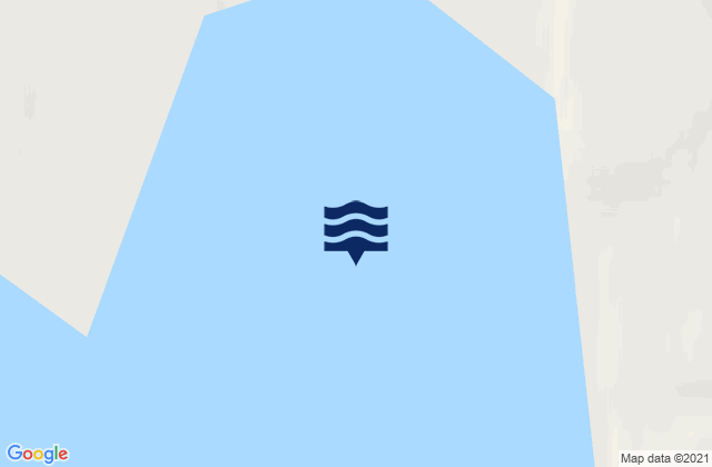 Mapa da tábua de marés em Rigby Bay, Canada