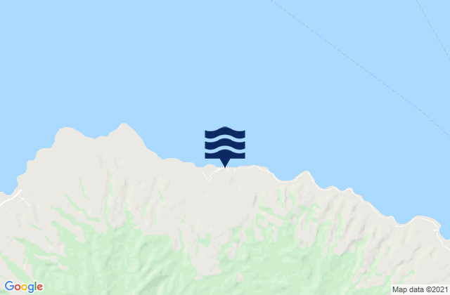Mapa da tábua de marés em Sampungu, Indonesia