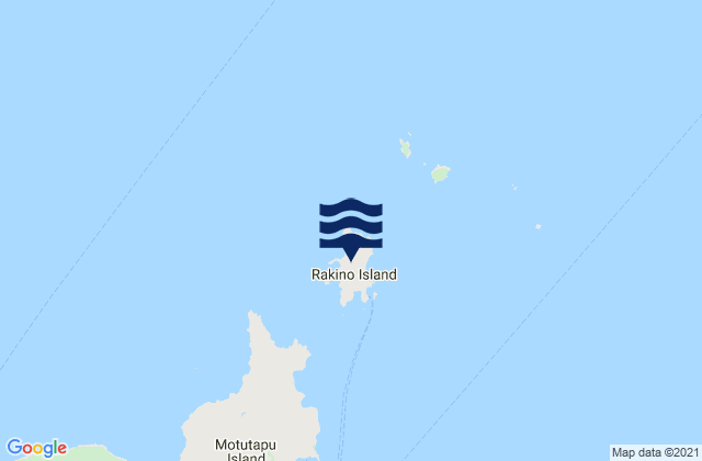 Mapa da tábua de marés em Sandy Bay Island, New Zealand