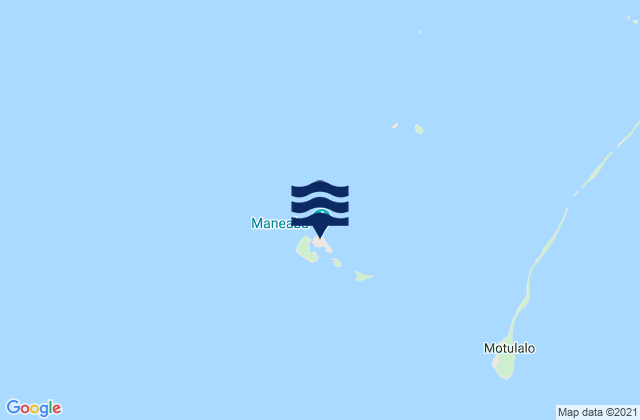 Mapa da tábua de marés em Savave Village, Tuvalu