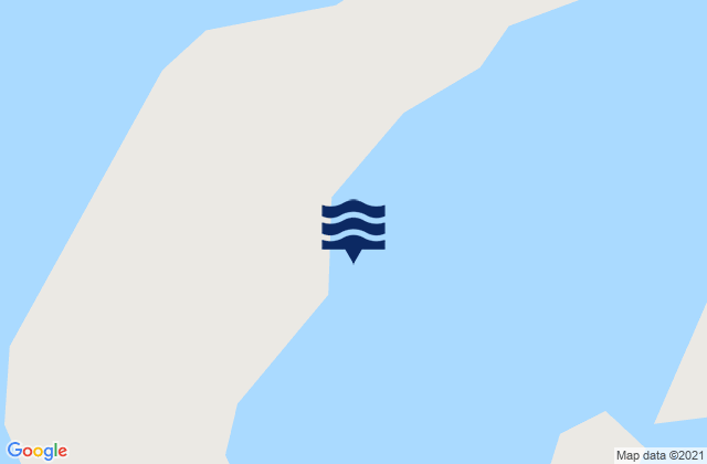 Mapa da tábua de marés em Sev (North) Plavikovy Island, Russia