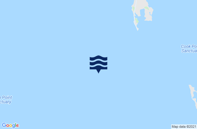 Mapa da tábua de marés em Sharps Island Light, United States