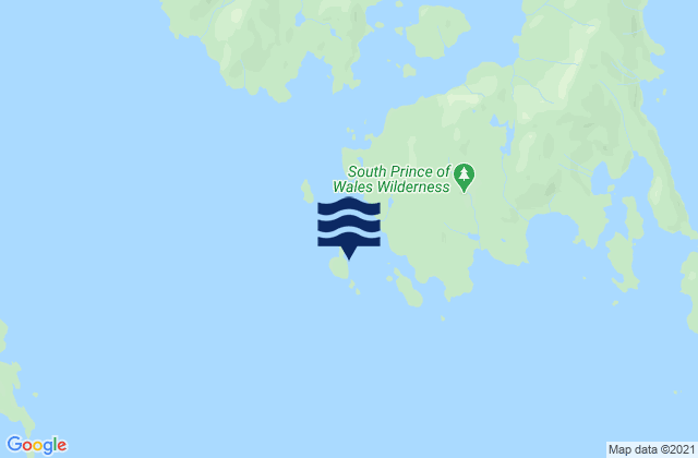 Mapa da tábua de marés em Ship Island, United States