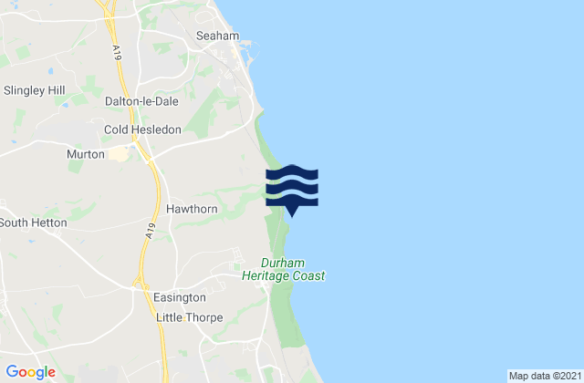 Mapa da tábua de marés em Shippersea Bay, United Kingdom