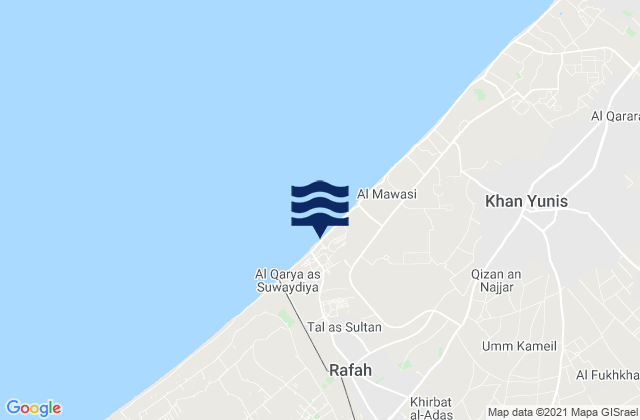 Mapa da tábua de marés em Shūkat aş Şūfī, Palestinian Territory